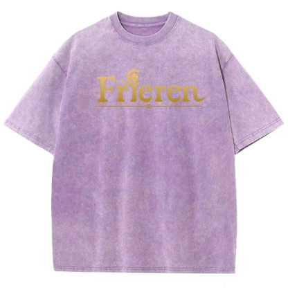 Frieren Unisex Fit Washed T-Shirt