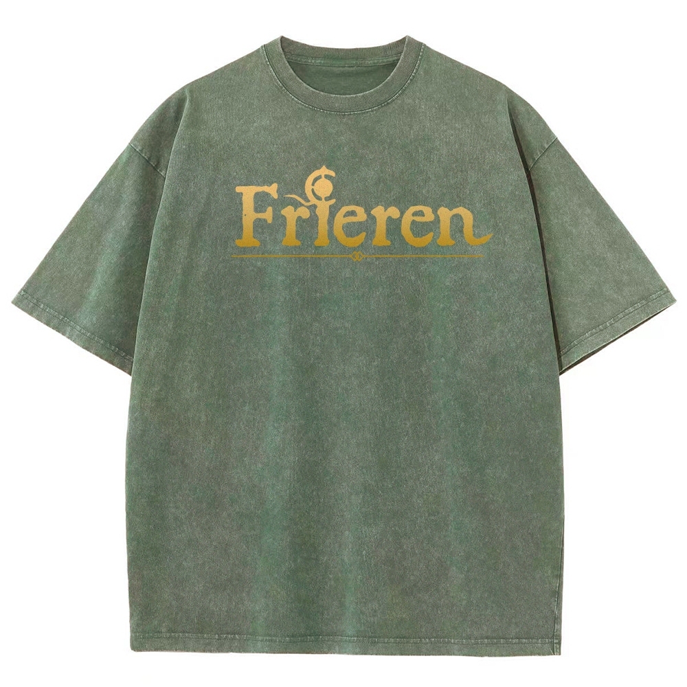Frieren Unisex Fit Washed T-Shirt