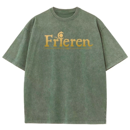 Frieren Unisex Fit Washed T-Shirt