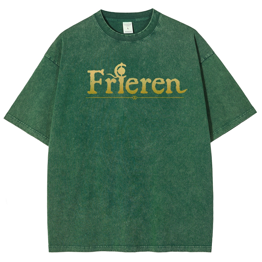 Frieren Unisex Fit Washed T-Shirt