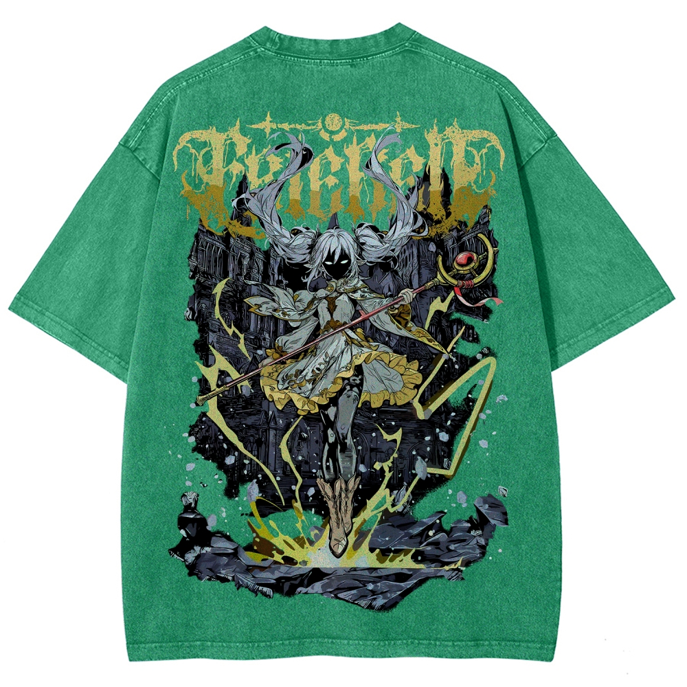 Frieren Unisex Fit Washed T-Shirt