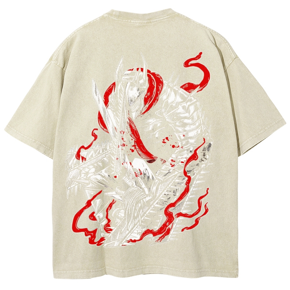 Chainsaw Man Unisex Fit Washed T-Shirt