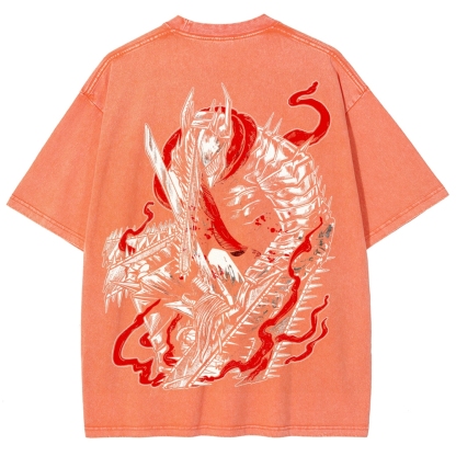 Chainsaw Man Unisex Fit Washed T-Shirt