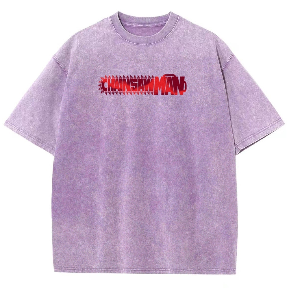 Chainsaw Man Reze Unisex Fit Washed T-Shirt