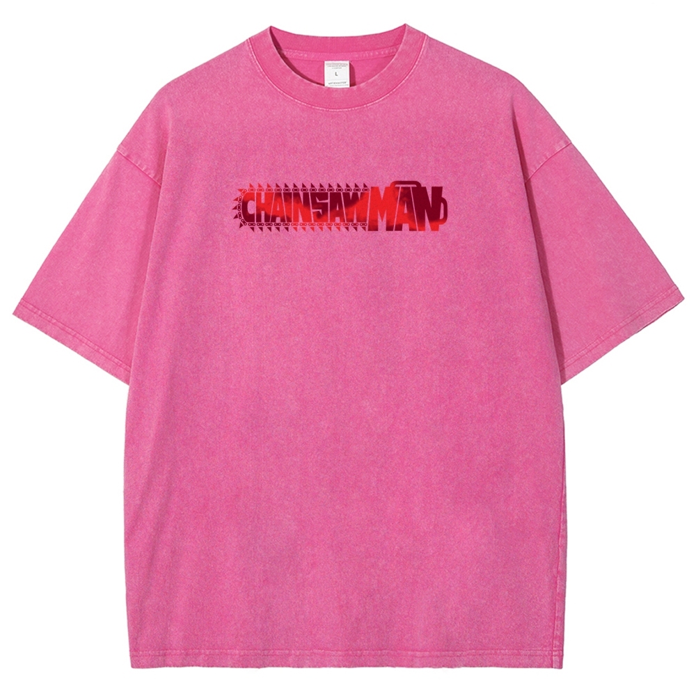 Chainsaw Man Reze Unisex Fit Washed T-Shirt