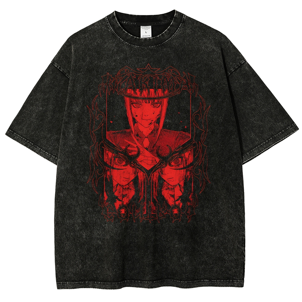 Chainsaw Man Unisex Fit Washed T-Shirt