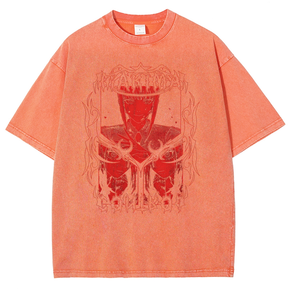 Chainsaw Man Unisex Fit Washed T-Shirt