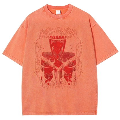 Chainsaw Man Unisex Fit Washed T-Shirt