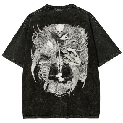 Chainsaw Man Unisex Fit Washed T-Shirt