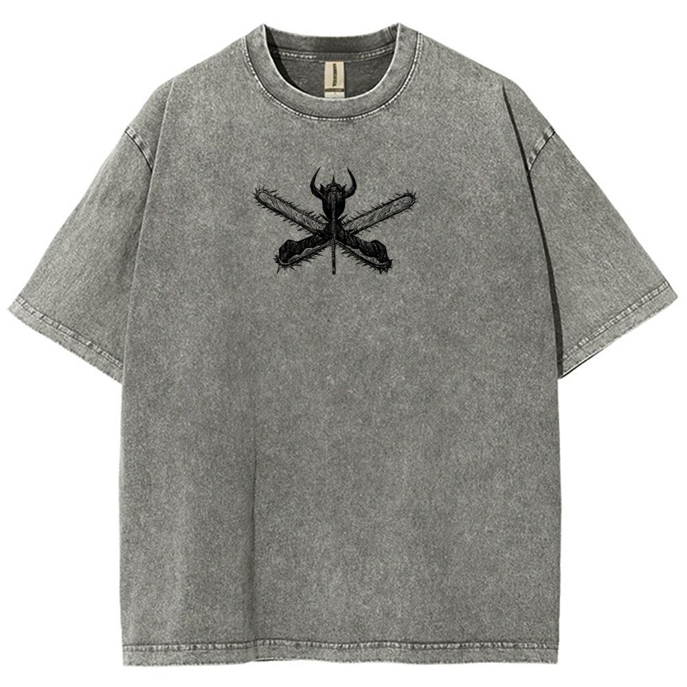 Chainsaw Man Unisex Fit Washed T-Shirt