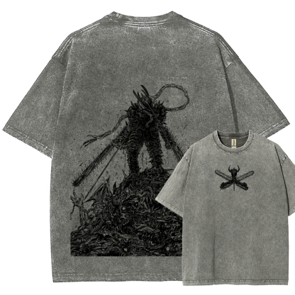 Chainsaw Man Unisex Fit Washed T-Shirt