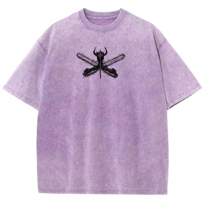 Chainsaw Man Unisex Fit Washed T-Shirt