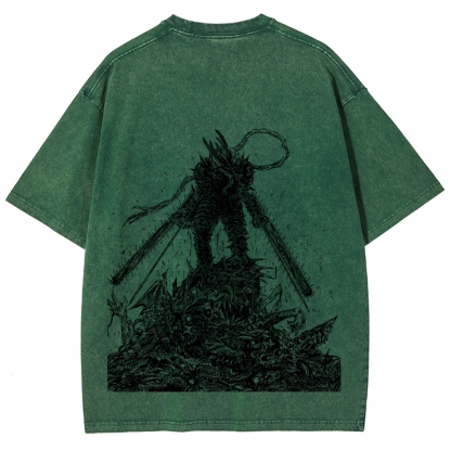 Chainsaw Man Unisex Fit Washed T-Shirt