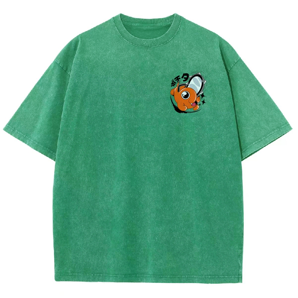 Chainsaw Man Unisex Fit Washed T-Shirt