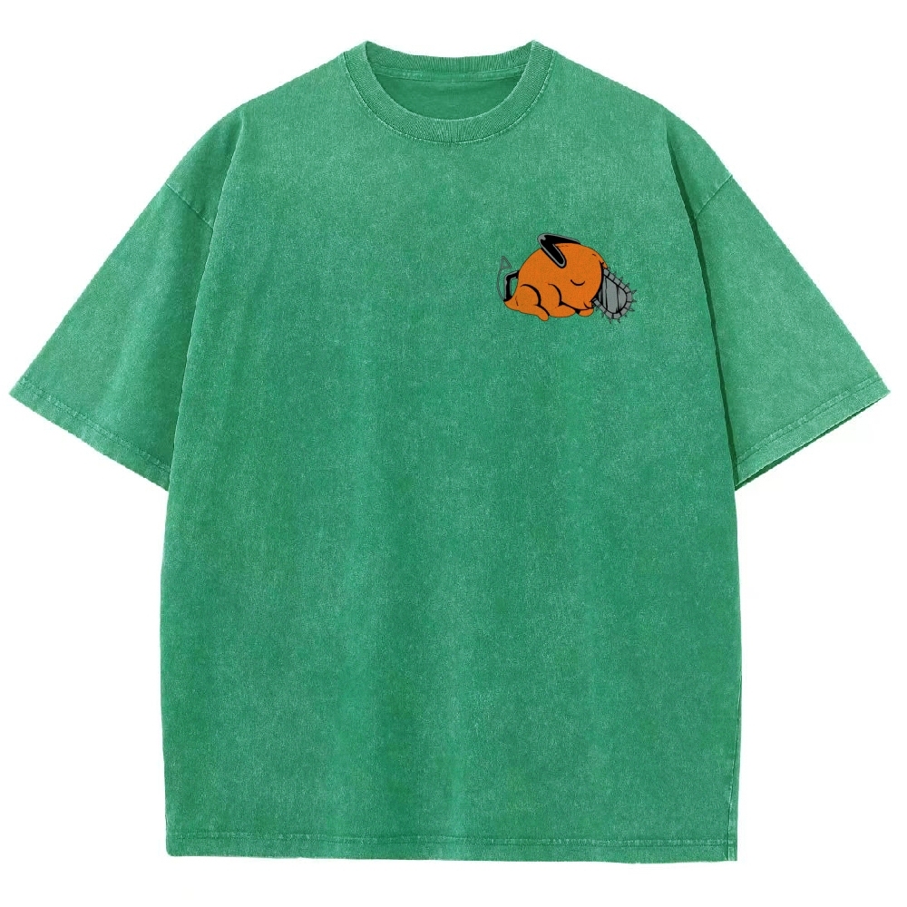 Chainsaw Man Unisex Fit Washed T-Shirt