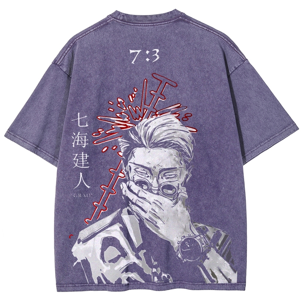 Jujutsu Kaisen Unisex Fit Washed T-Shirt