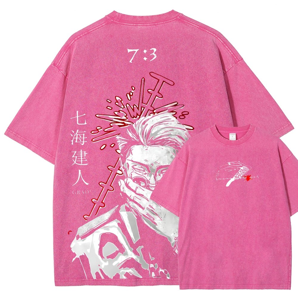 Jujutsu Kaisen Unisex Fit Washed T-Shirt