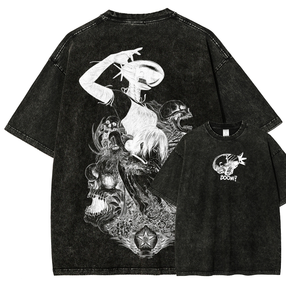 Chainsaw Man Unisex Fit Washed T-Shirt