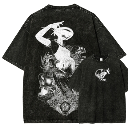 Chainsaw Man Unisex Fit Washed T-Shirt