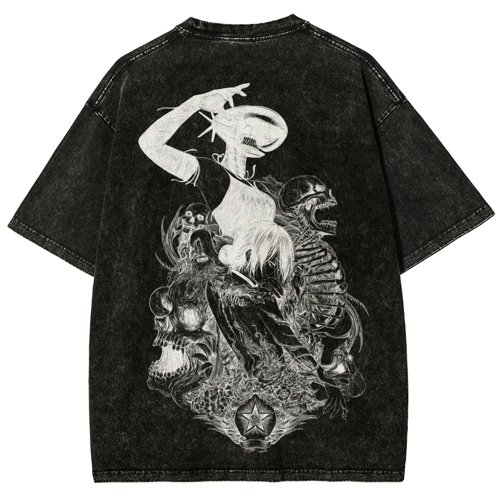 Chainsaw Man Unisex Fit Washed T-Shirt