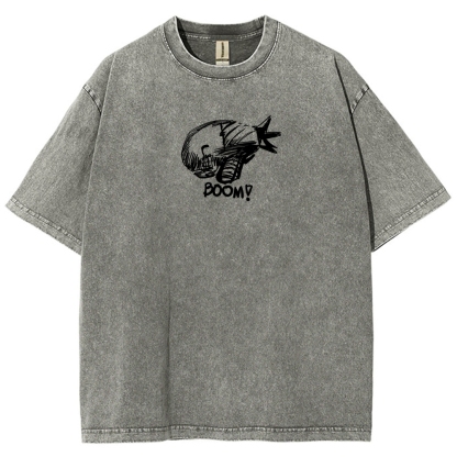 Chainsaw Man Unisex Fit Washed T-Shirt