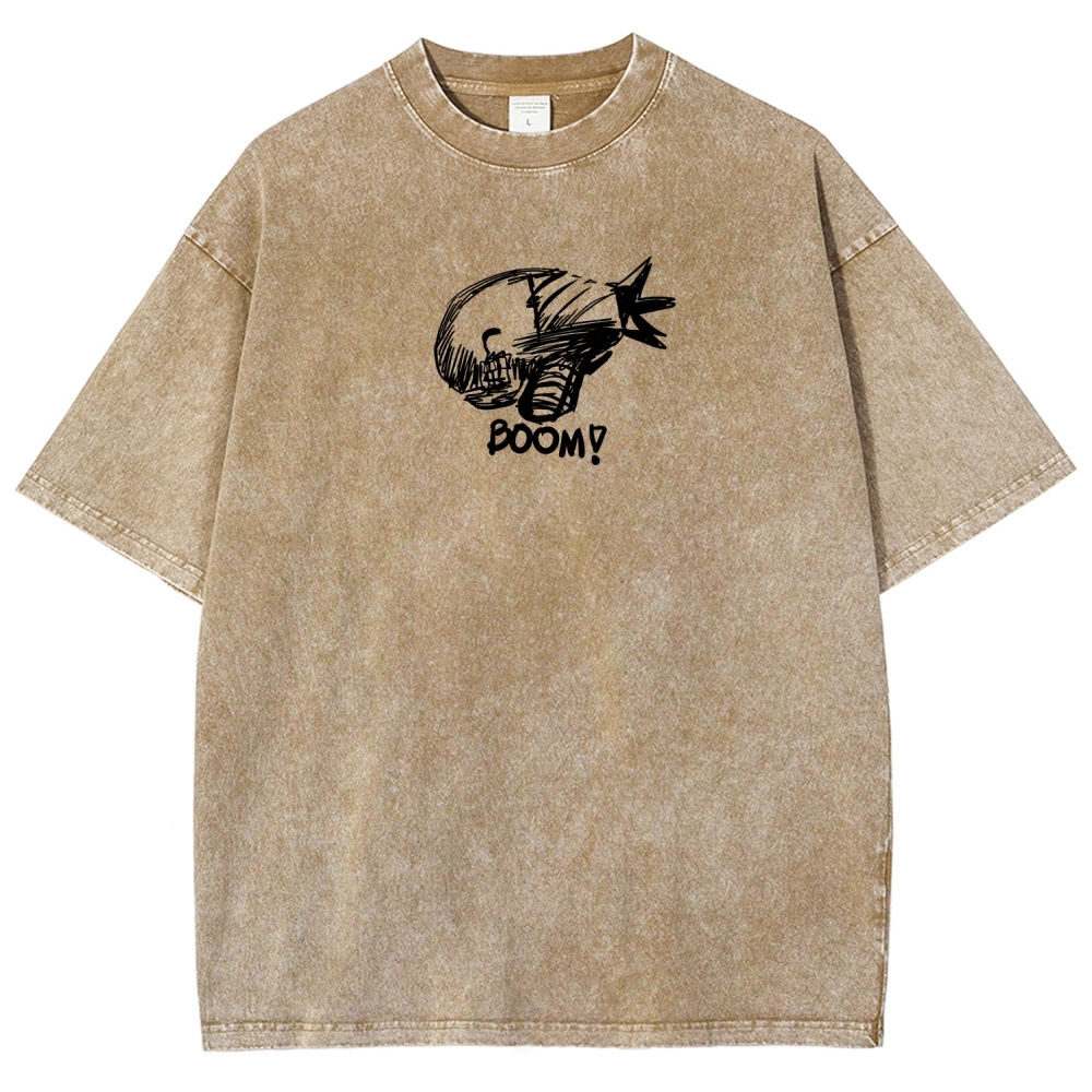 Chainsaw Man Unisex Fit Washed T-Shirt