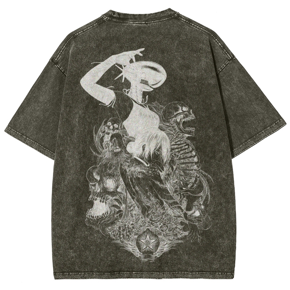 Chainsaw Man Unisex Fit Washed T-Shirt