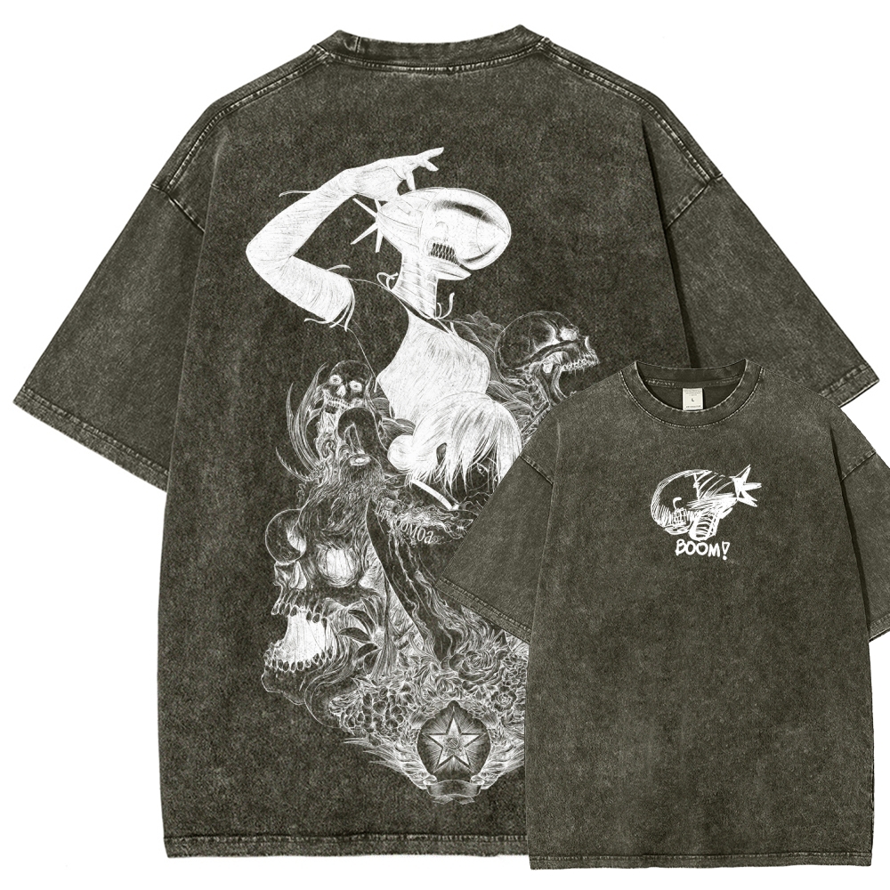 Chainsaw Man Unisex Fit Washed T-Shirt