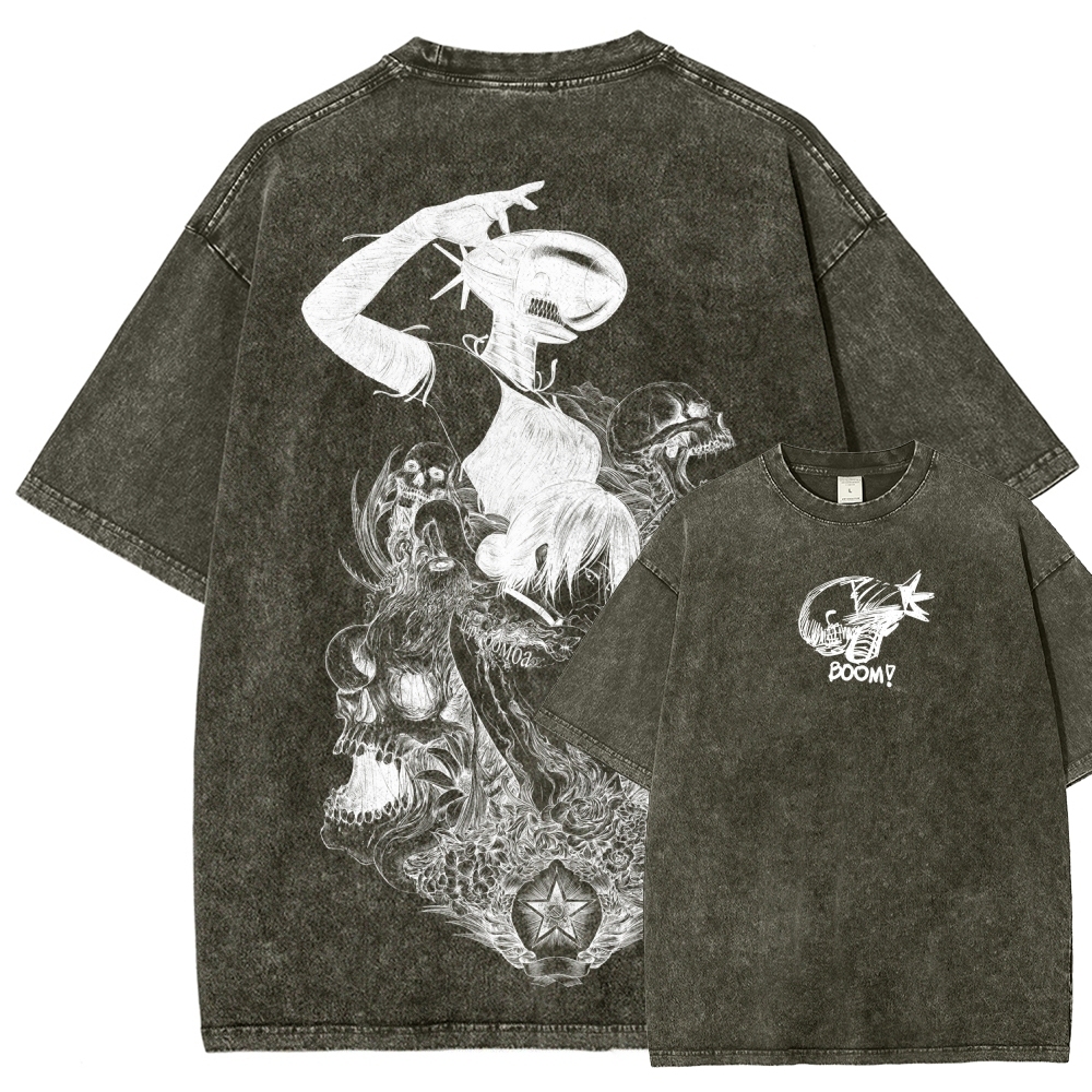 Chainsaw Man Unisex Fit Washed T-Shirt