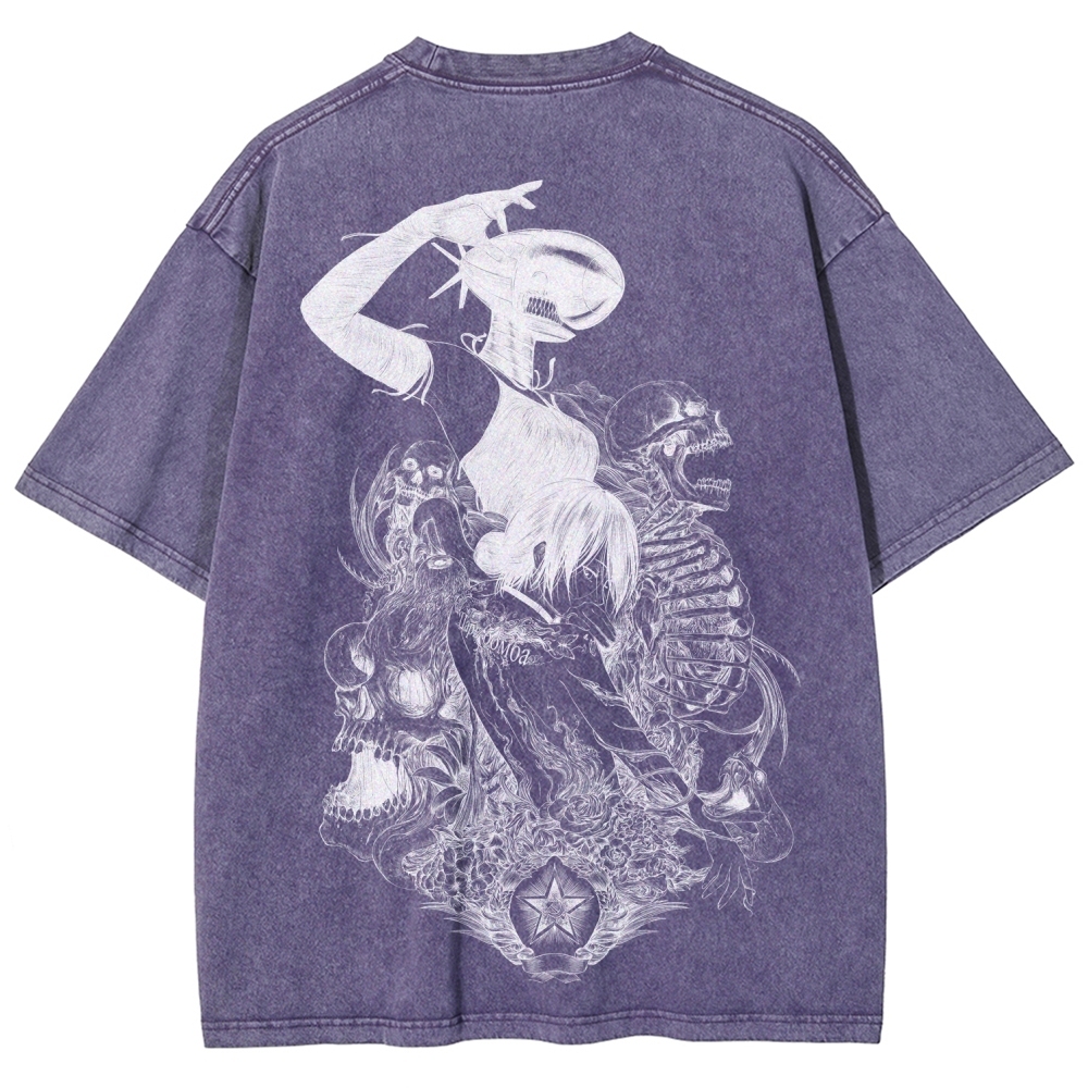 Chainsaw Man Unisex Fit Washed T-Shirt