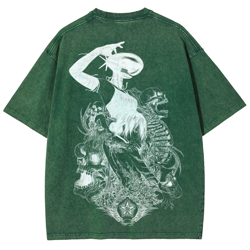 Chainsaw Man Unisex Fit Washed T-Shirt