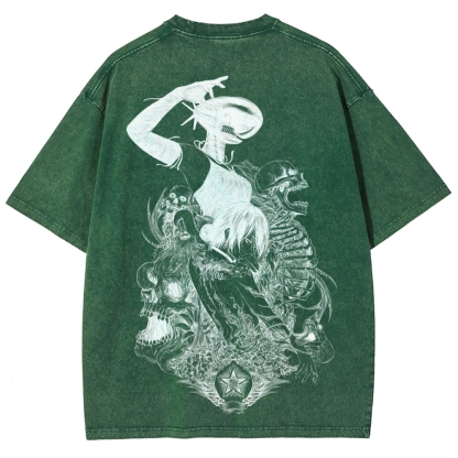 Chainsaw Man Unisex Fit Washed T-Shirt