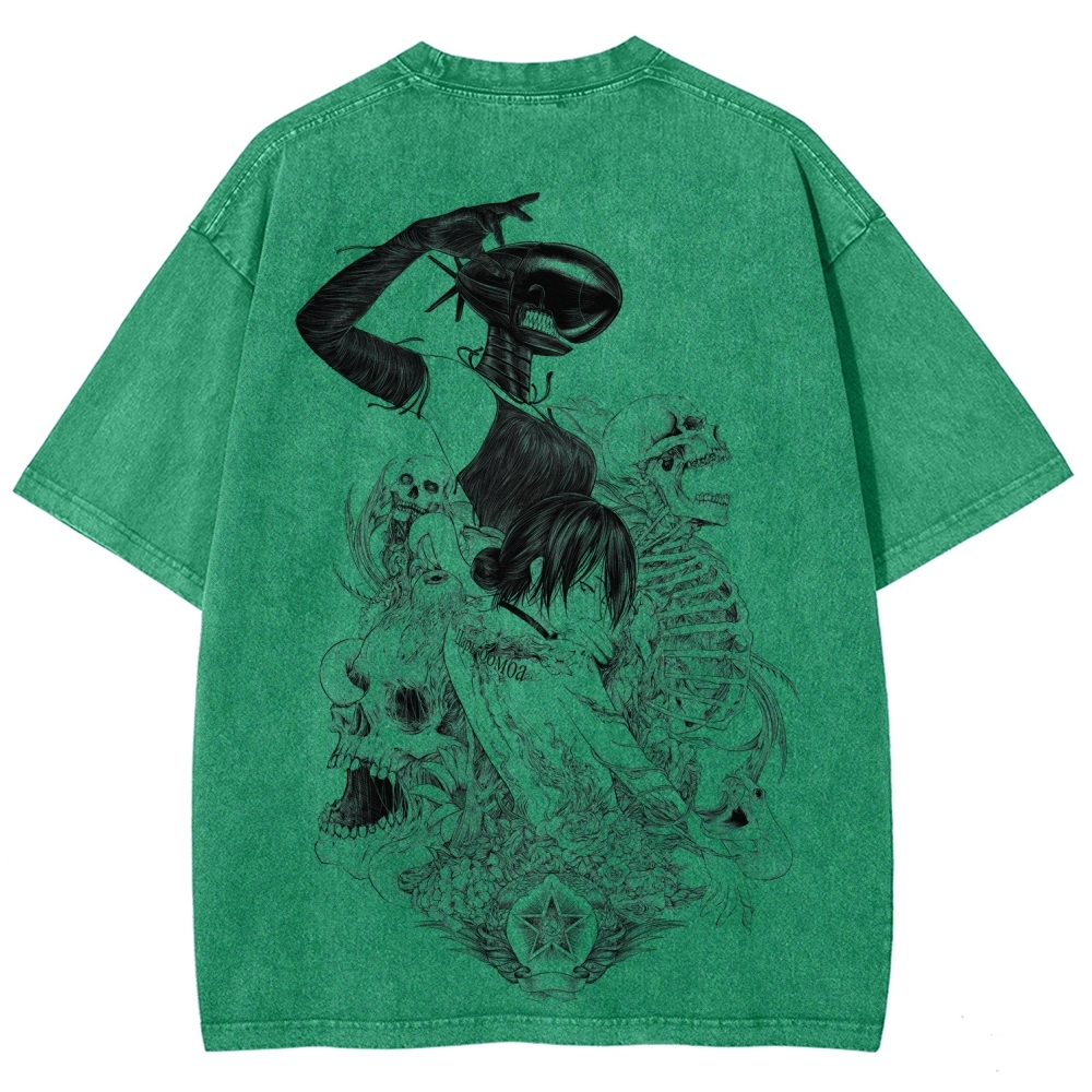 Chainsaw Man Unisex Fit Washed T-Shirt