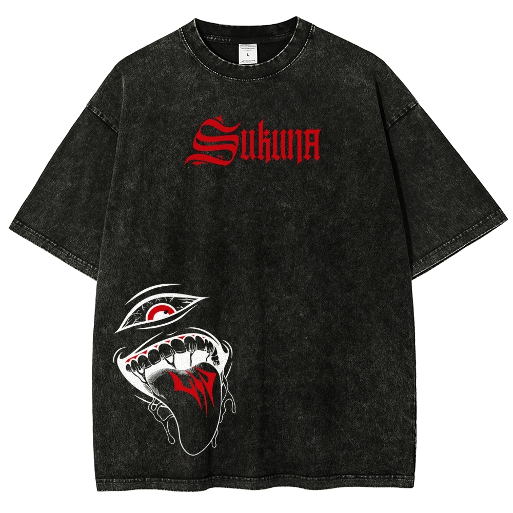 Jujutsu Kaisen Unisex Fit Washed T-Shirt