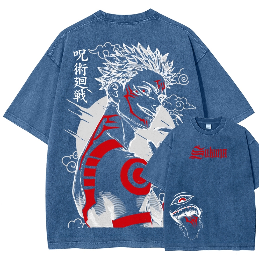 Jujutsu Kaisen Unisex Fit Washed T-Shirt