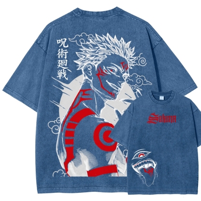 Jujutsu Kaisen Unisex Fit Washed T-Shirt