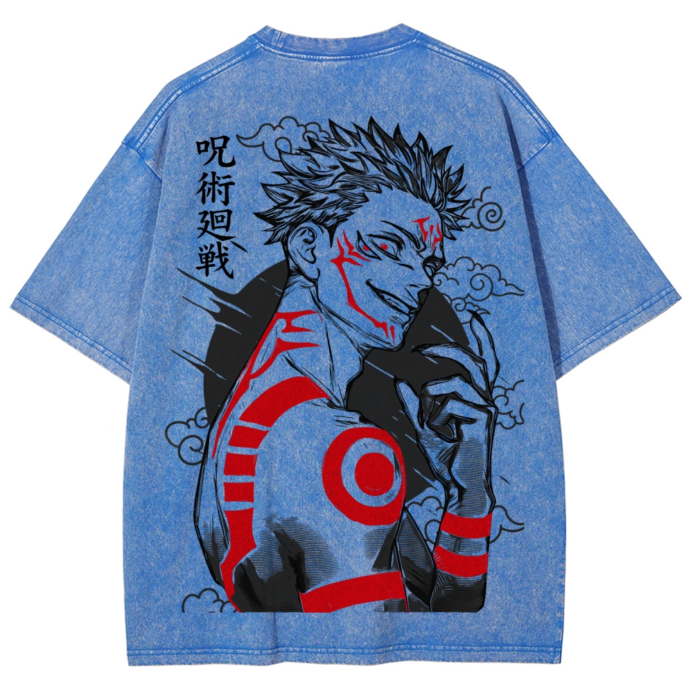 Jujutsu Kaisen Unisex Fit Washed T-Shirt