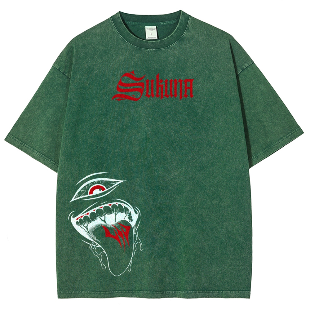 Jujutsu Kaisen Unisex Fit Washed T-Shirt