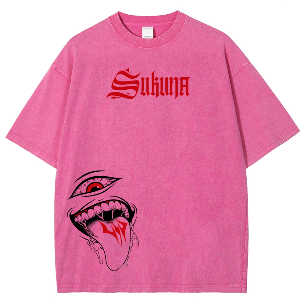 Jujutsu Kaisen Unisex Fit Washed T-Shirt