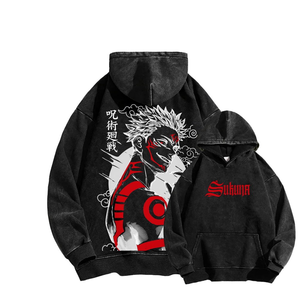 Jujutsu Kaisen Unisex washed sweatshirts