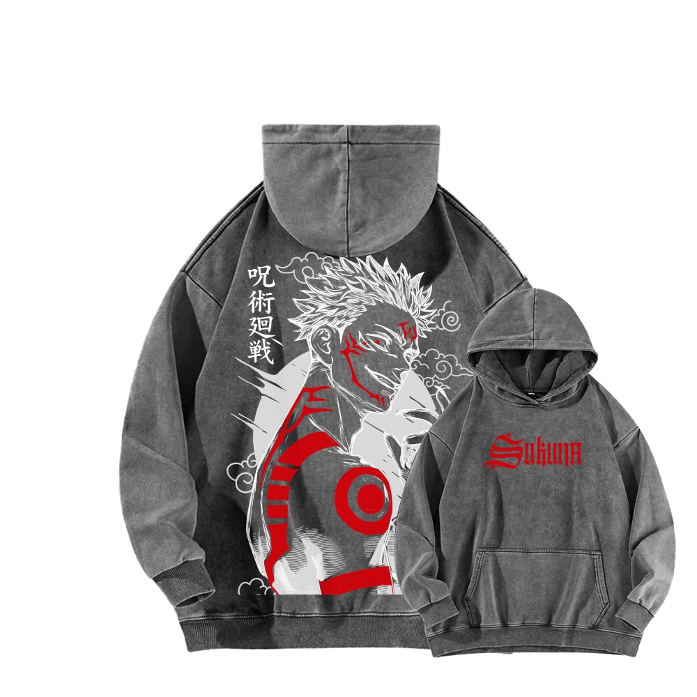 Jujutsu Kaisen Unisex washed sweatshirts