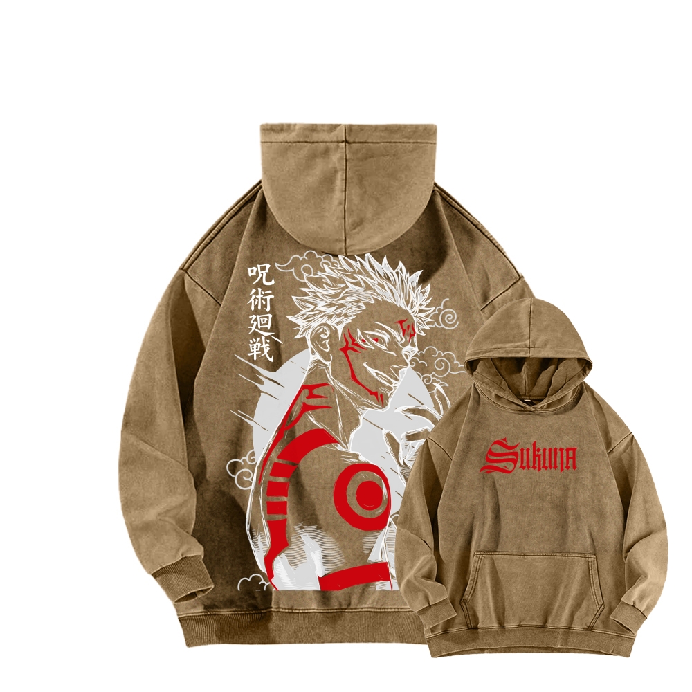 Jujutsu Kaisen Unisex washed sweatshirts