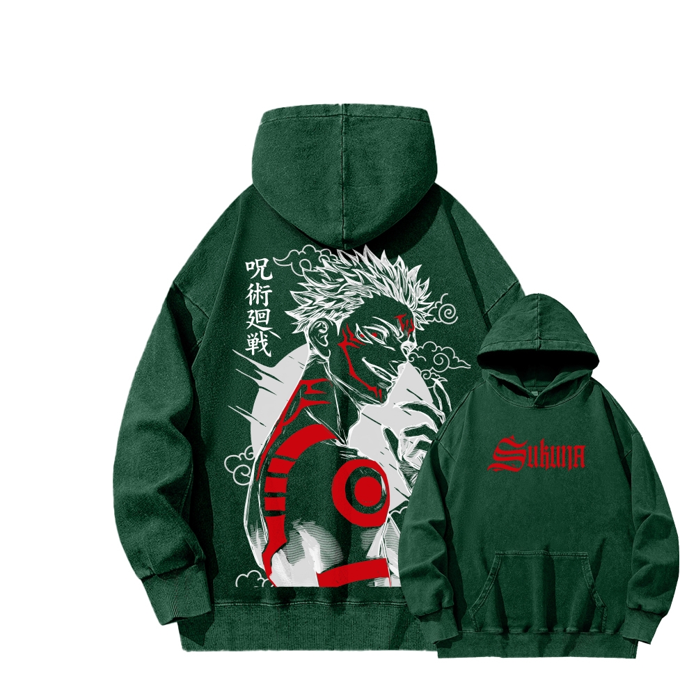 Jujutsu Kaisen Unisex washed sweatshirts