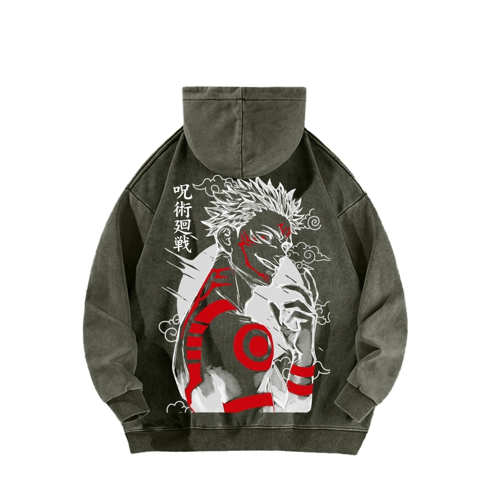 Jujutsu Kaisen Unisex washed sweatshirts