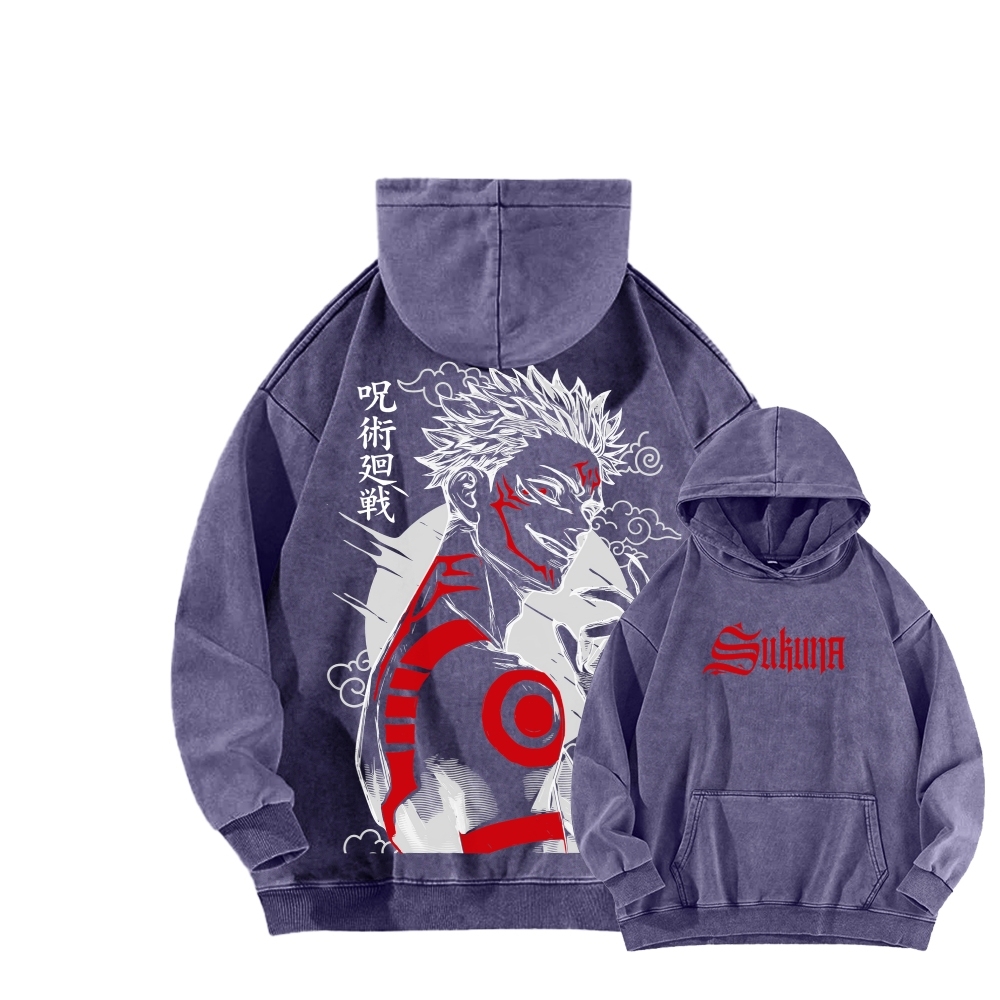 Jujutsu Kaisen Unisex washed sweatshirts
