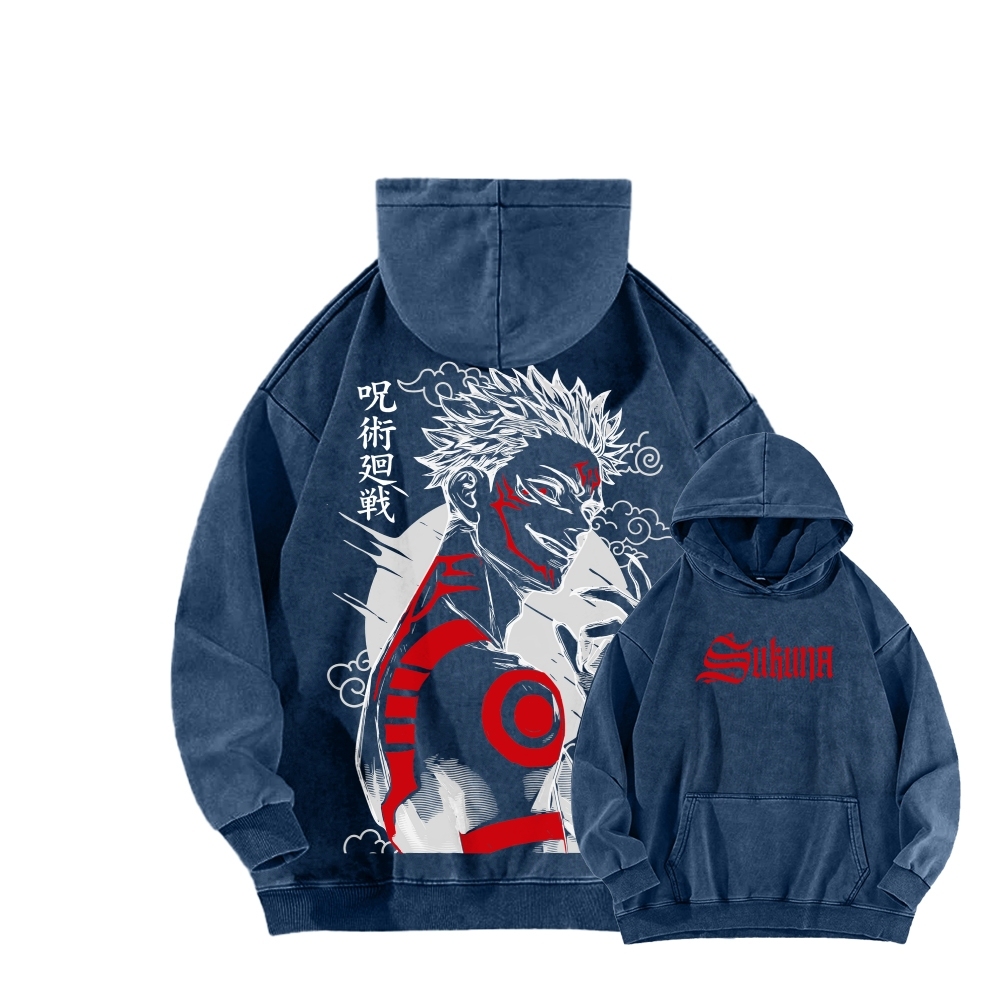Jujutsu Kaisen Unisex washed sweatshirts
