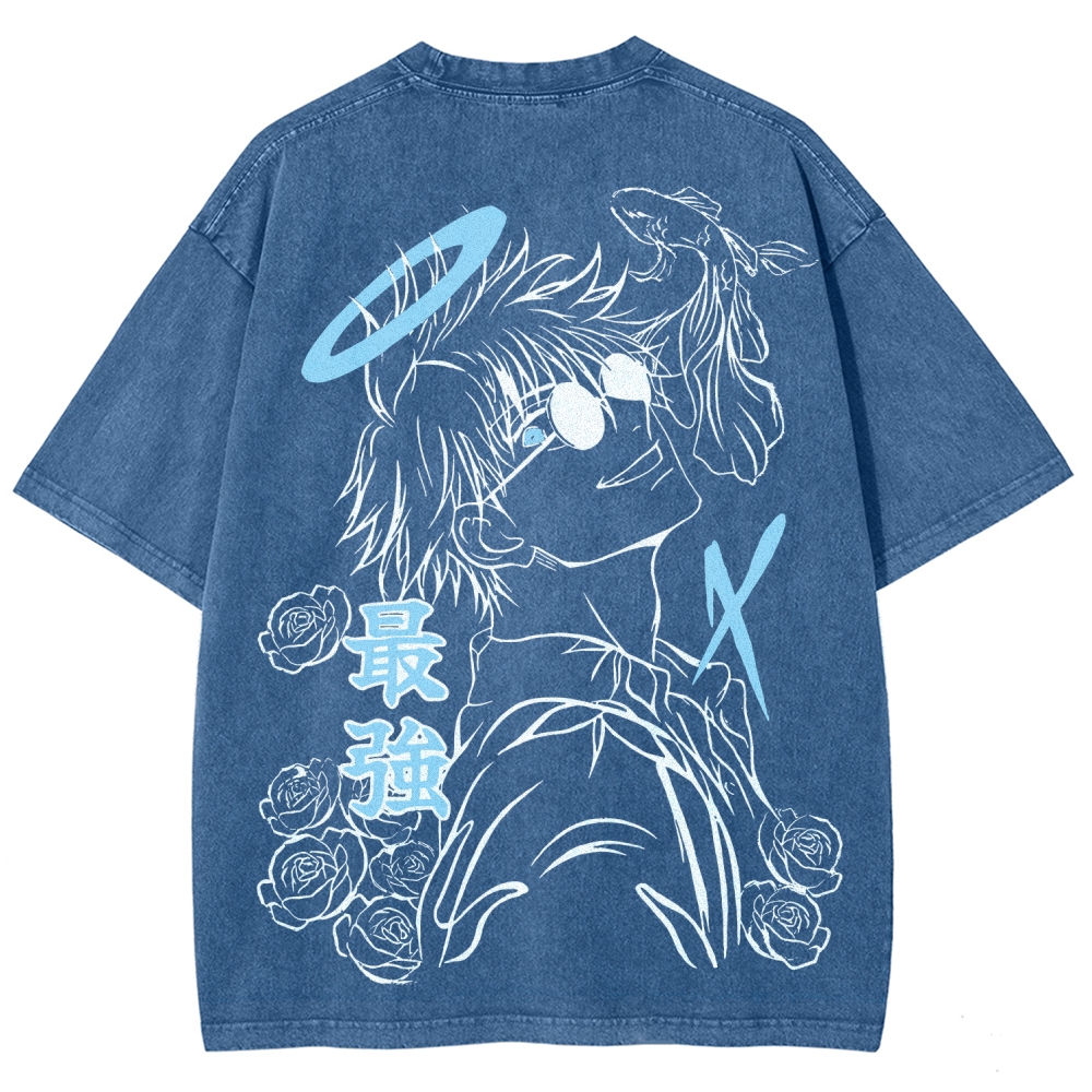 Jujutsu Kaisen Unisex Fit Washed T-Shirt