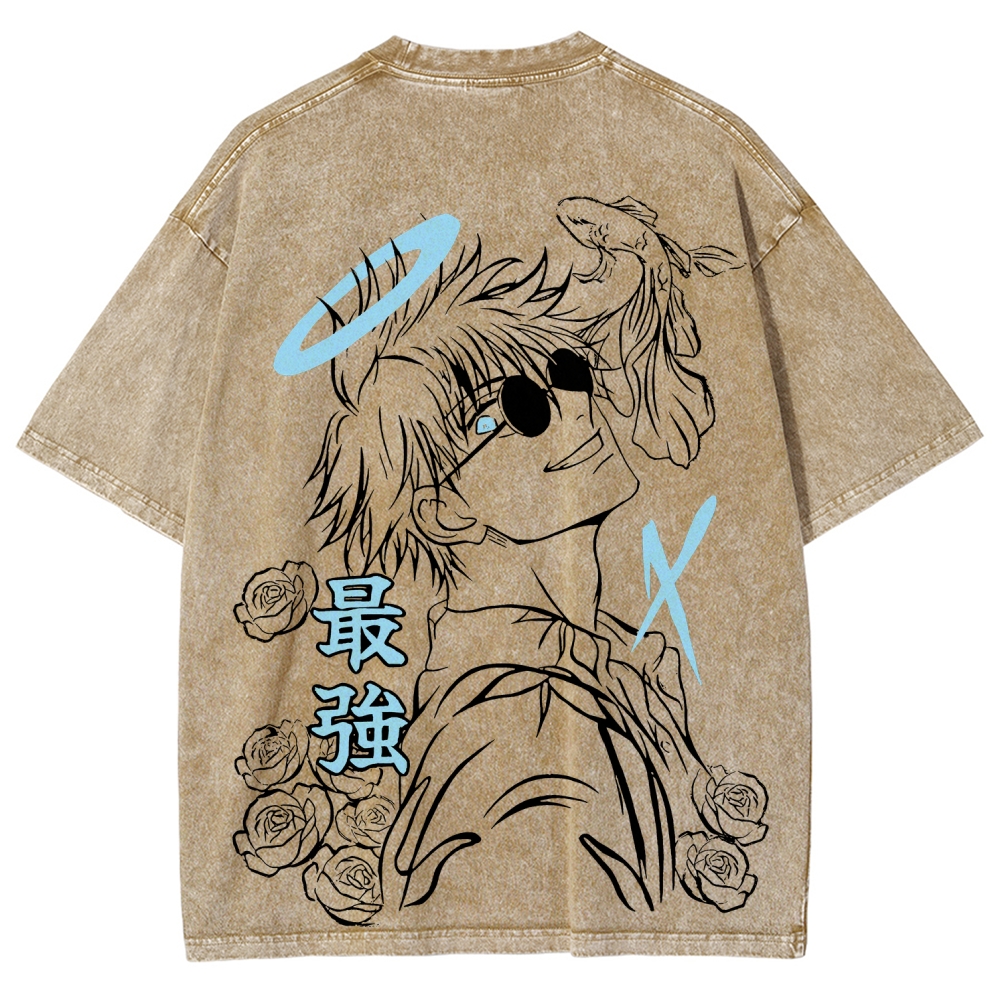 Jujutsu Kaisen Unisex Fit Washed T-Shirt