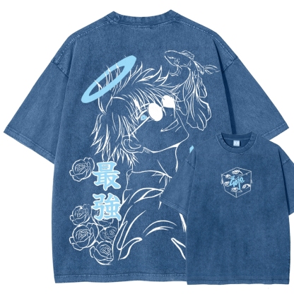 Jujutsu Kaisen Unisex Fit Washed T-Shirt