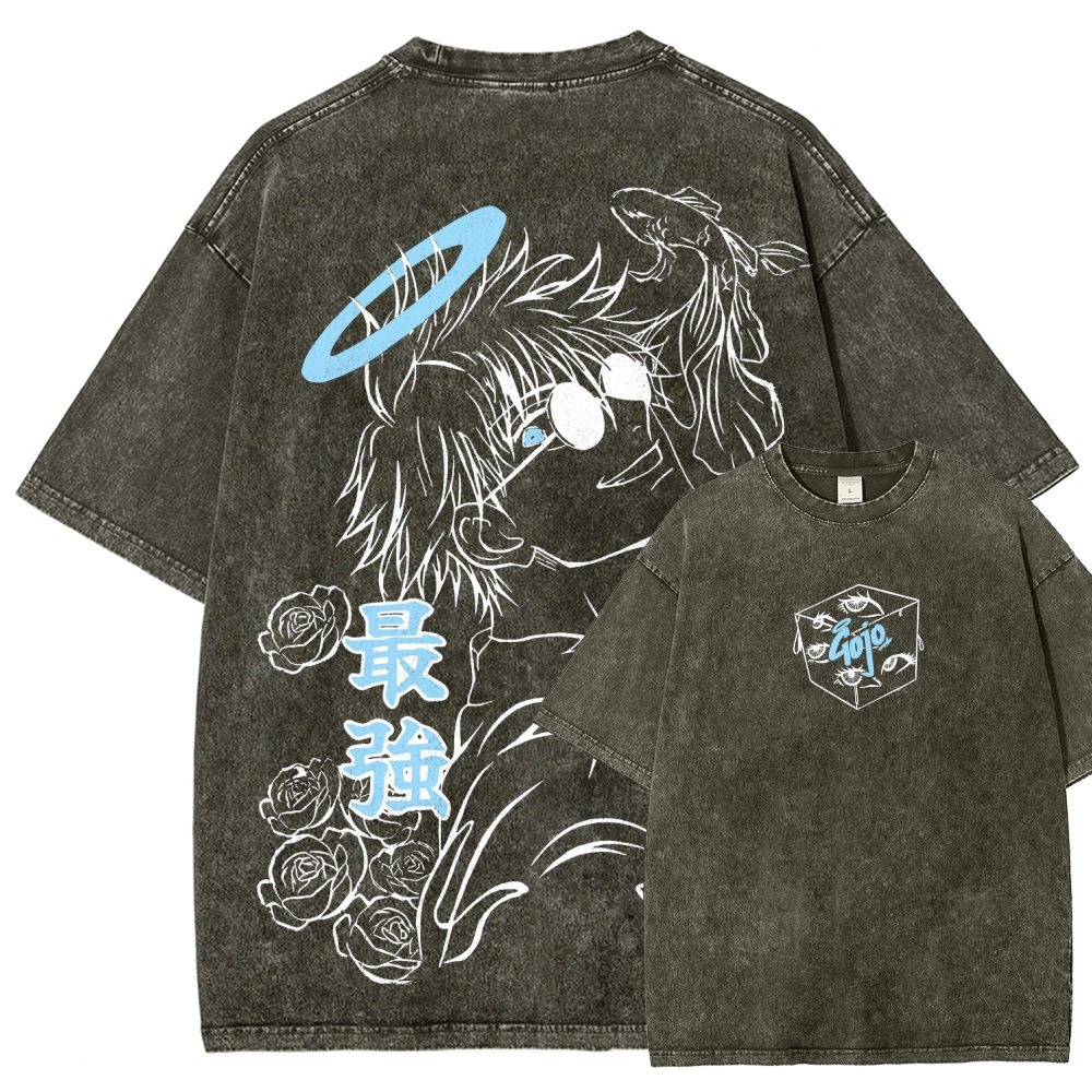 Jujutsu Kaisen Unisex Fit Washed T-Shirt